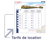Consultez nos tarifs