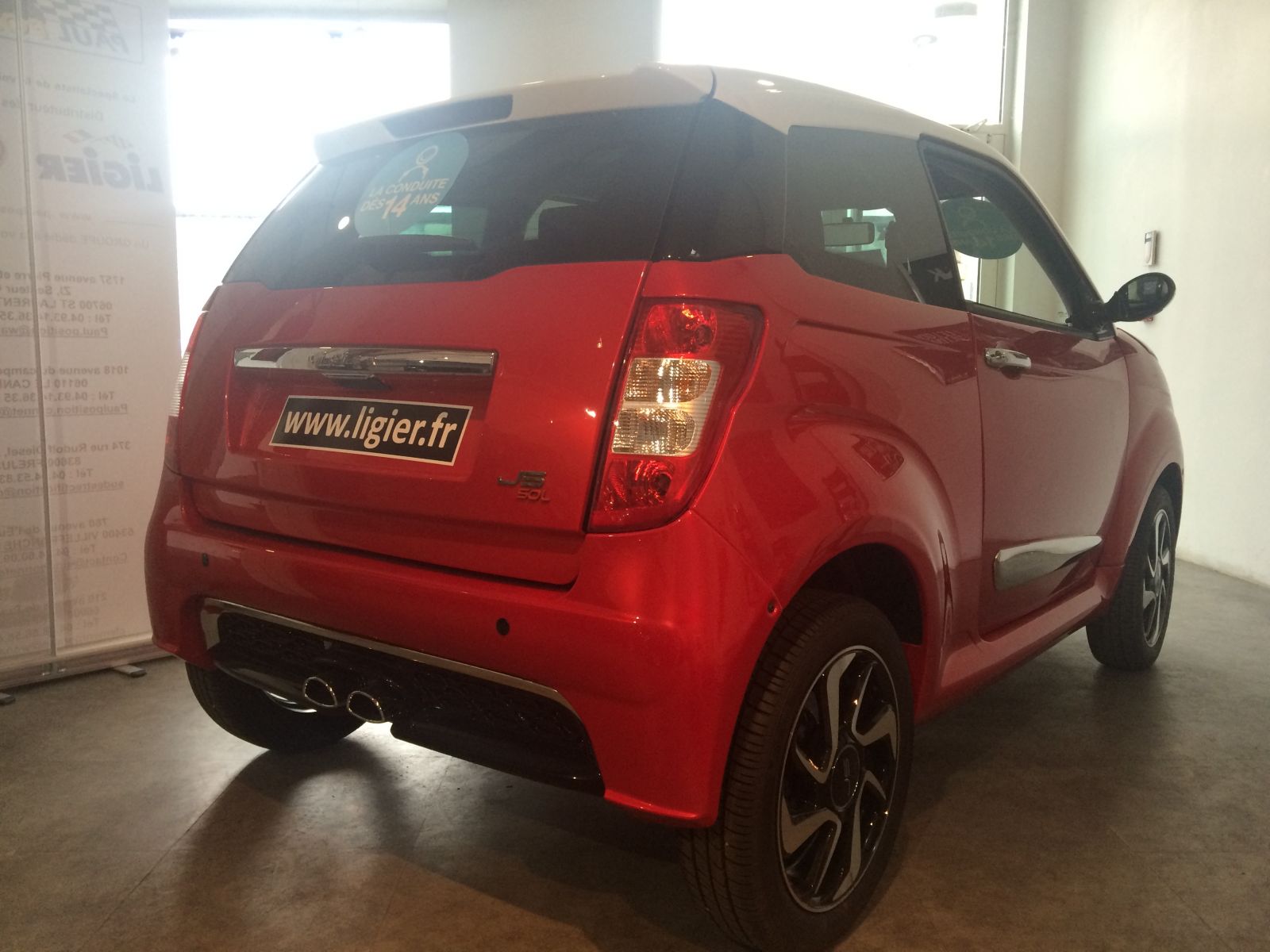Véhicule sans permis LIGIER JS50L neuve sur Lyon pour 204€/ mois