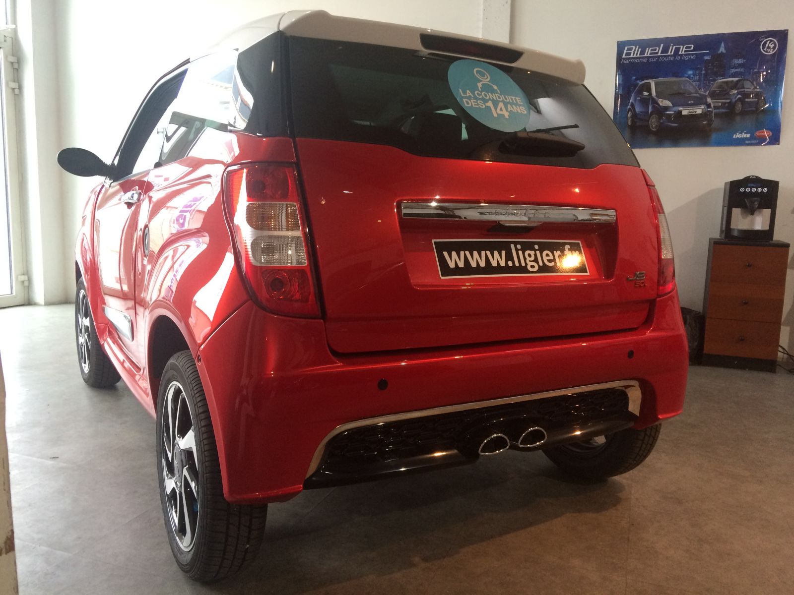 Véhicule sans permis LIGIER JS50L neuve sur Lyon pour 204€/ mois