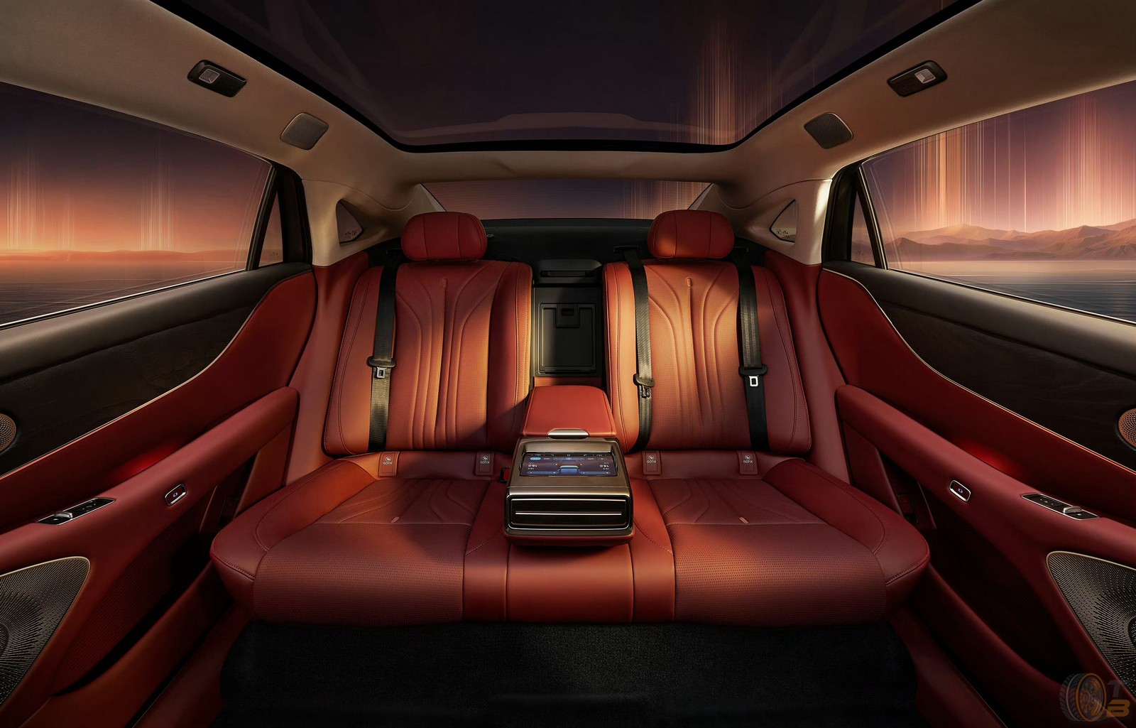 , Luxus-hybride mit hightech und mega-reichweite!