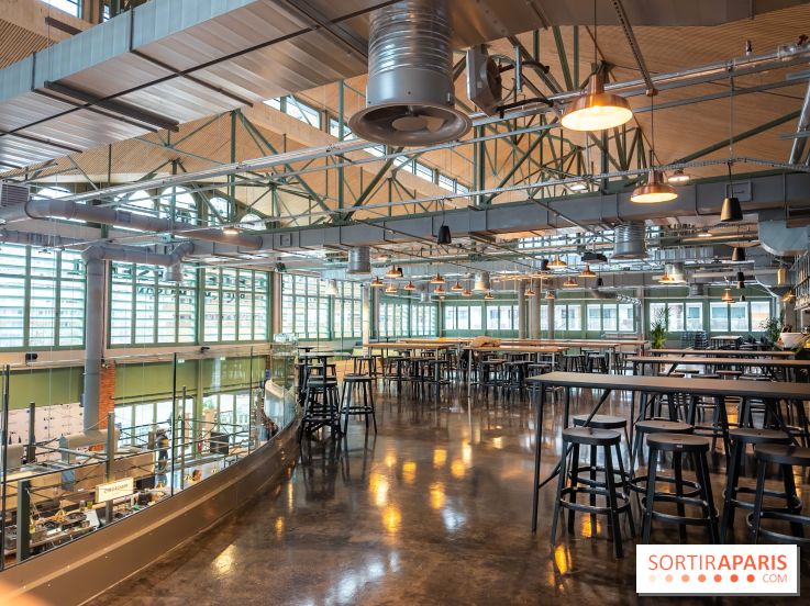 La Halle de l'Arsenal - Biltoki à Rueil-Malmaison, les photos du food court