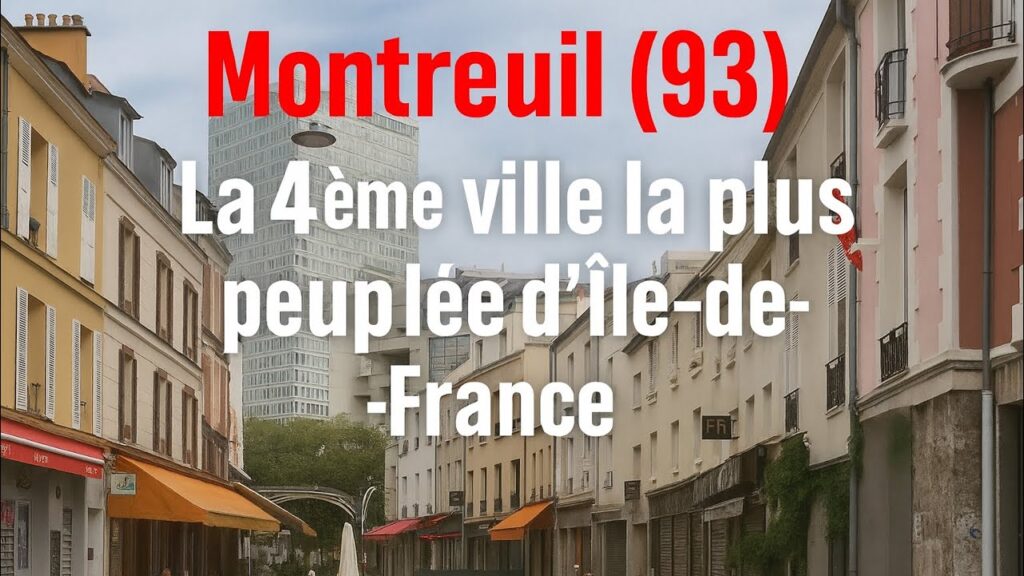 , Montreuil,Montreuil (93) : La 4ème ville la plus peuplée d’Île-de-France