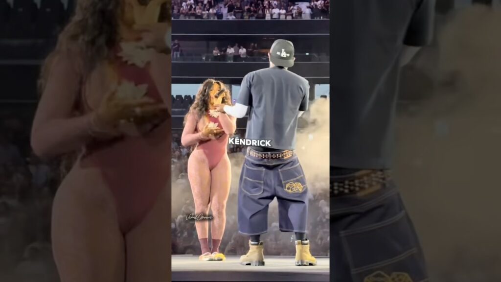 , nanterre arena,Kendrick Lamar & SZA SHUT DOWN Paris at La Défense Arena 🔥🇫🇷#sza #kendricklamar #shorts