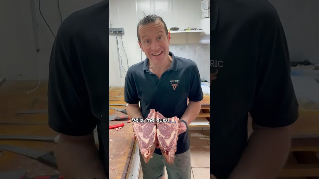 , (Villejuif): 4 côtes de bœuf vieilles de 40 jours 😳🥩