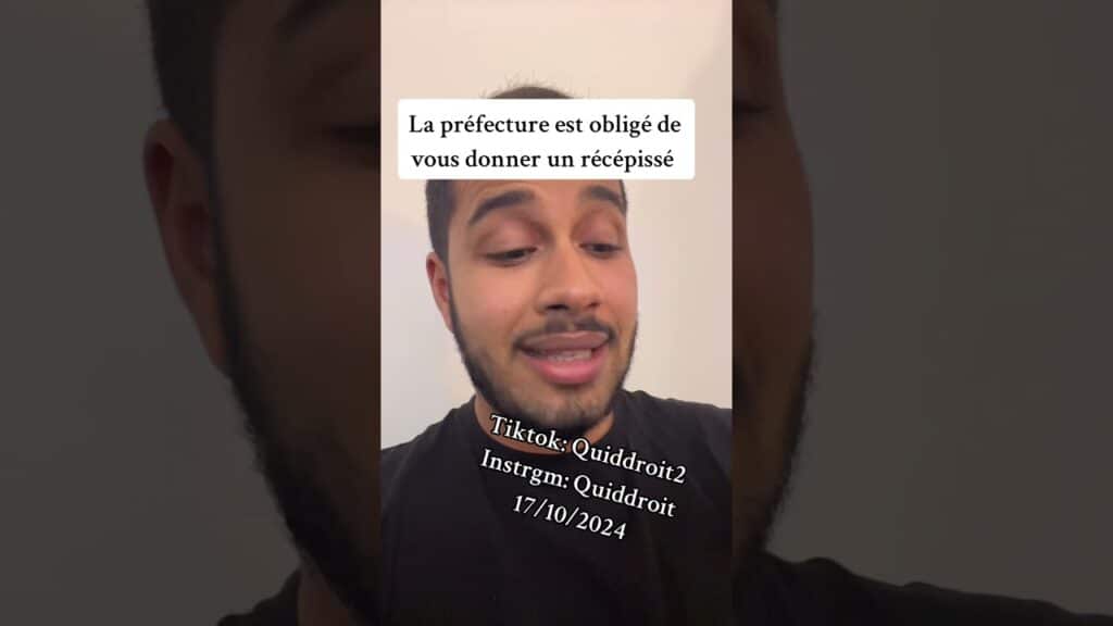 , (antony code postal): La préfecture est dans l’obligation de vous délivrer un récépissé, mais sous quelles conditions ?