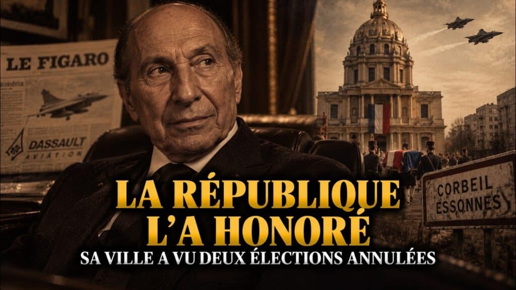 , Corbeil-Essonnes,Serge Dassault : la République l’a honoré aux Invalides. Sa ville a vu deux élections ANNULÉES